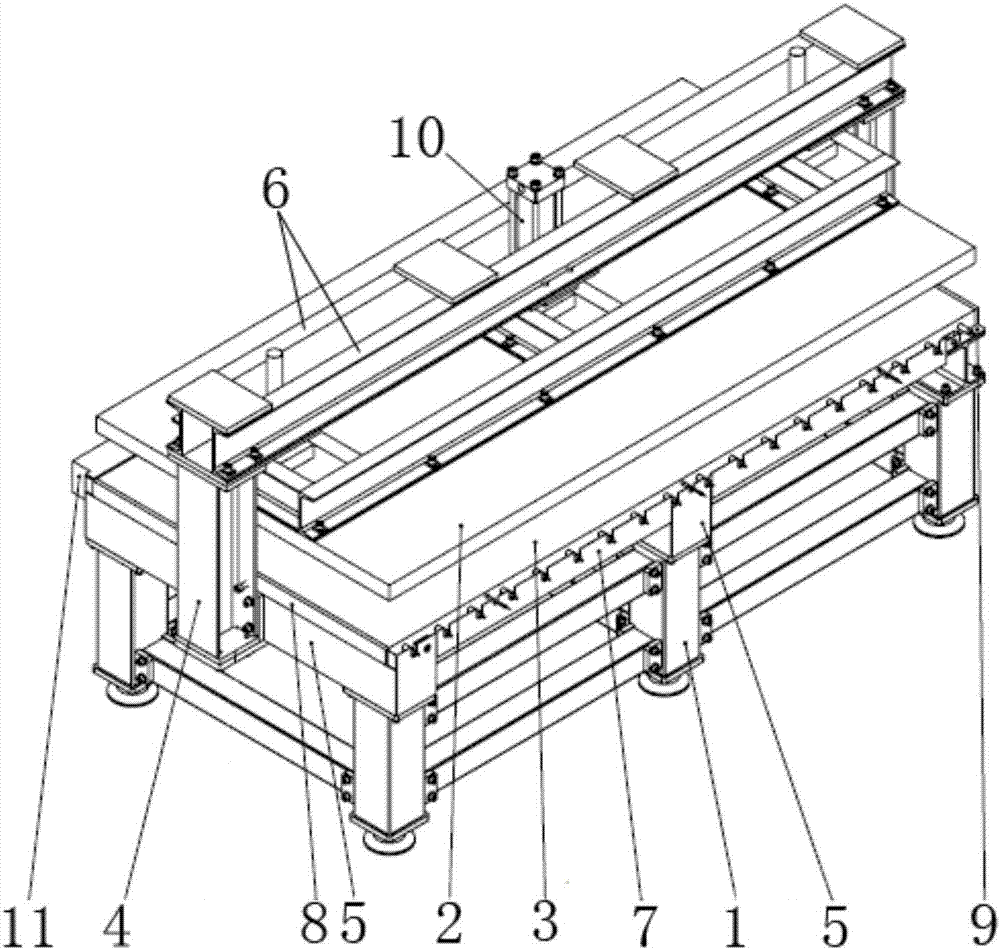 Thermal compounding machine for acoustic material in air environment