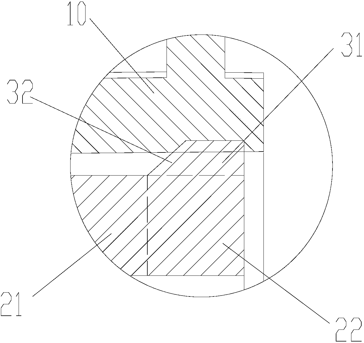 Bearing assembly and air conditioner provided with same