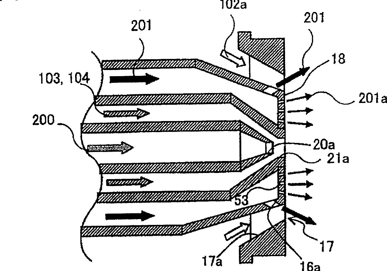 Burner, gas turbine combustor, burner cooling method, and burner modifying method