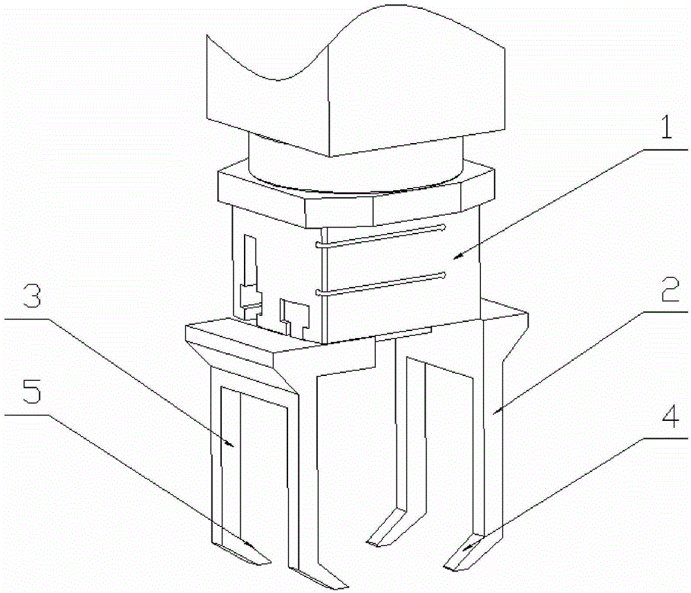 Method for positioning carrier roller shaft and carrier roller drum in grabbing fingers