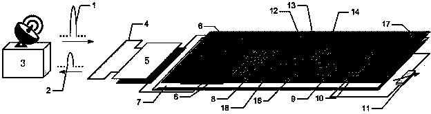 Surface acoustic wave electric current sensor