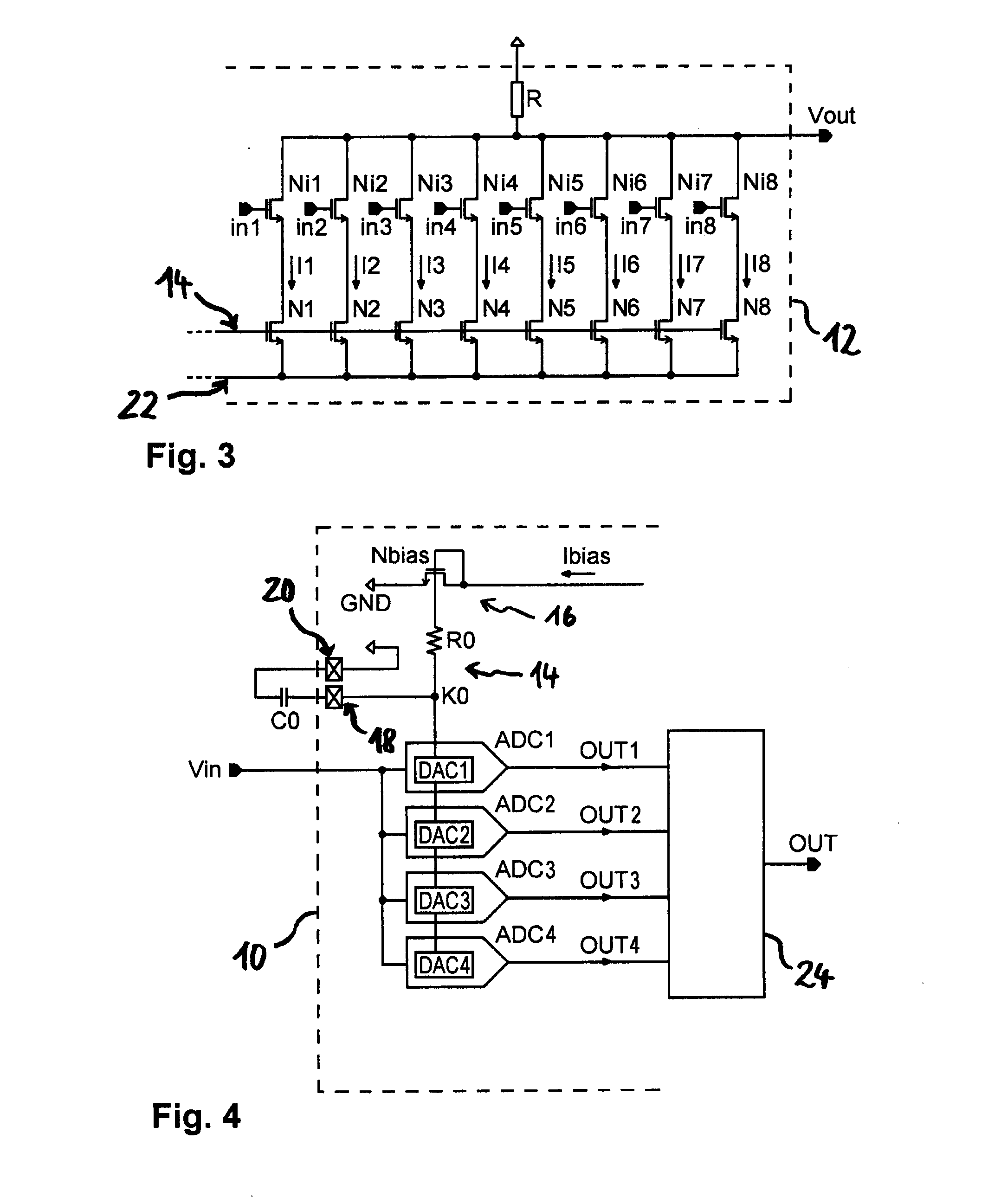 Integrated circuit arrangement comprising at least one digital-analogue converter