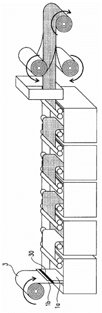 Method for bonding polymer film and method for producing polarizing film