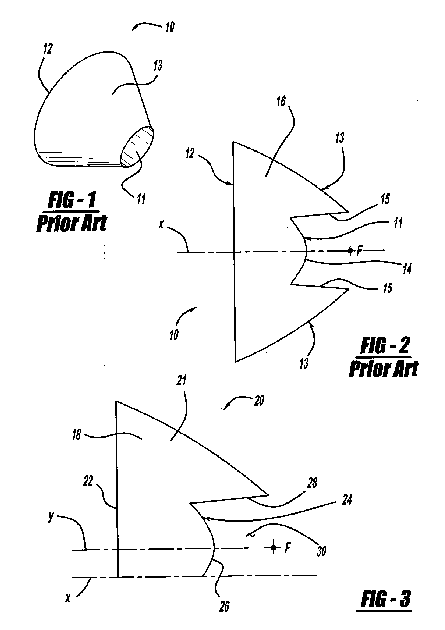 Near field lens