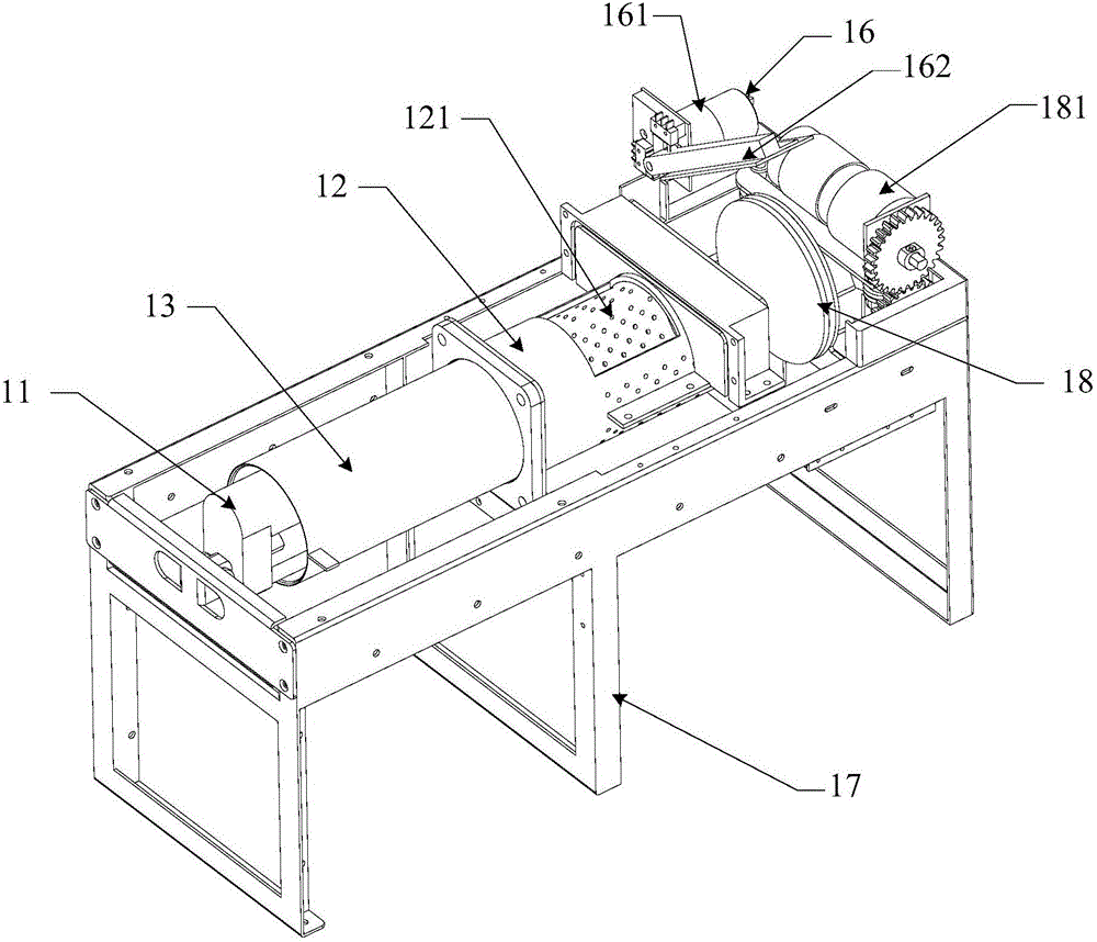 Water removal device for garbage disposal