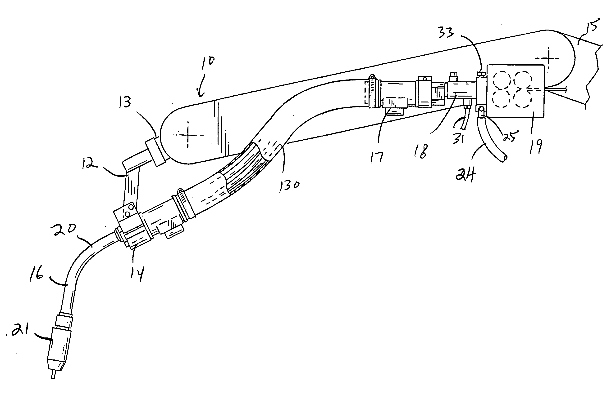 Integral handle