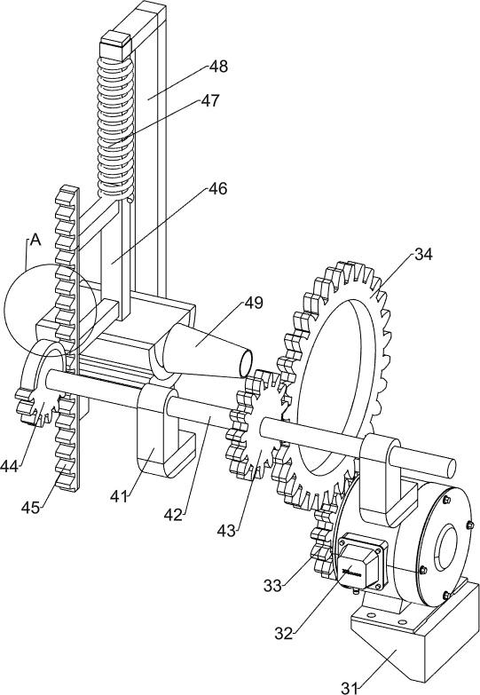 A variable diameter wire rope descaling device