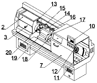 Multifunctional numerical control machine tool