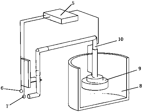 Intelligent constant-temperature dracaena sanderiana hydroponic system and cultivation method