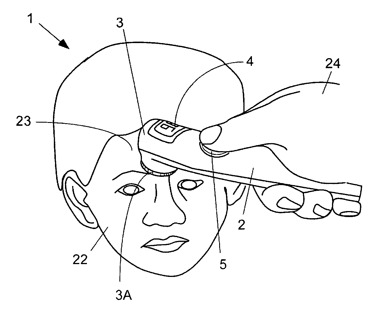 Medical thermometer for determining body core temperature