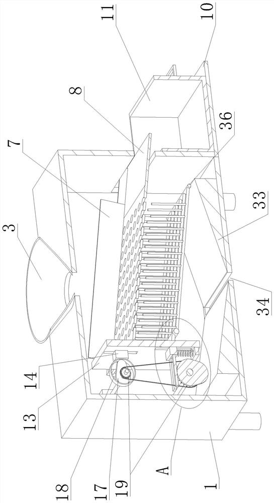 A comprehensive sediment treatment device for hydraulic engineering