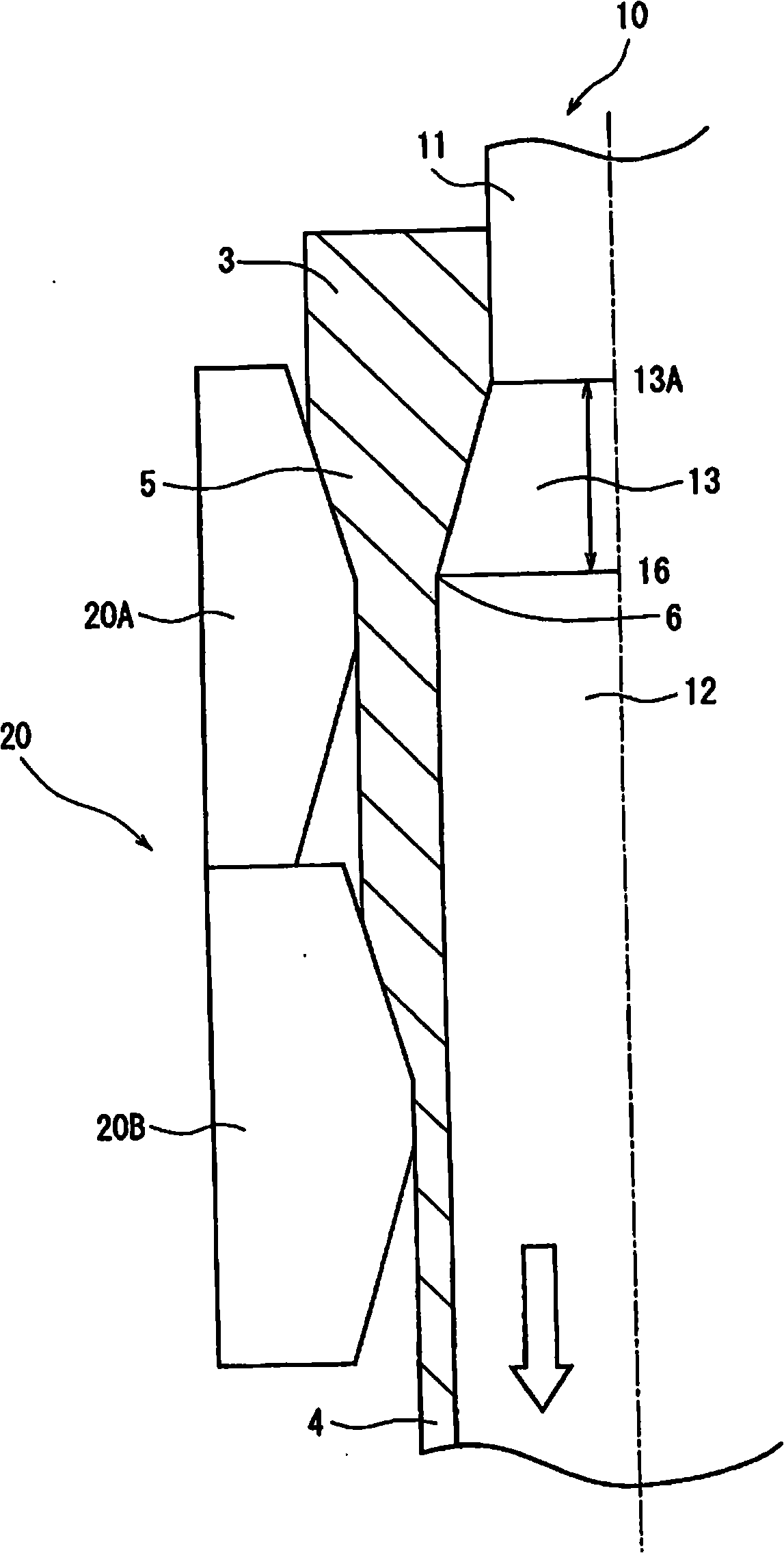 Deep-drawing attenuated processing method of resin clad metal plate as well as resin coating deep-drawing attenuated tank using said method