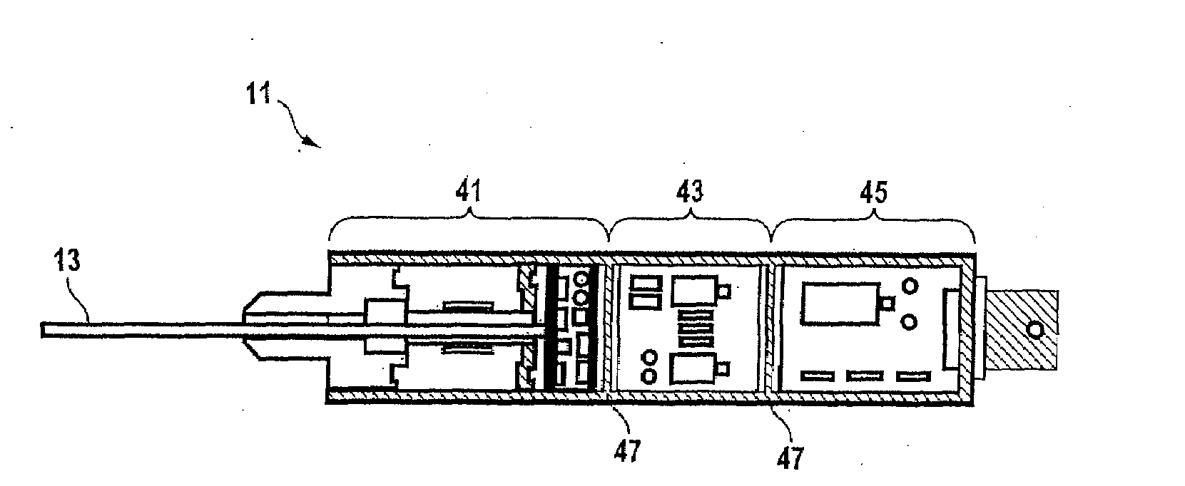 Noise resistant light-powered sensor