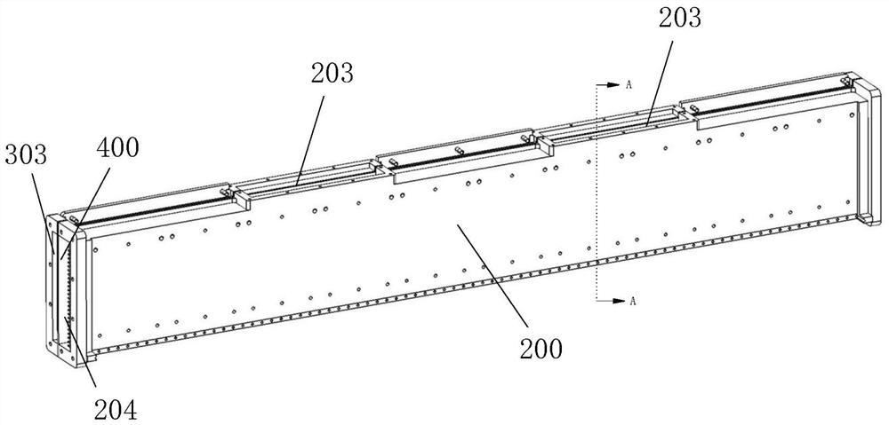 Double-layer air duct heat dissipation device