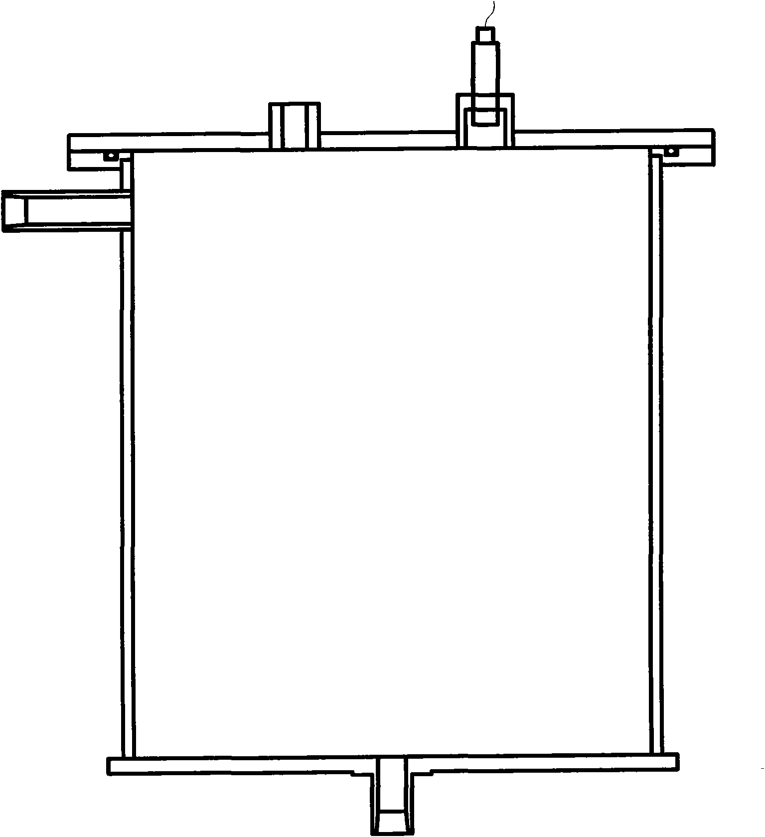 Double-component glue automatic glue mixer