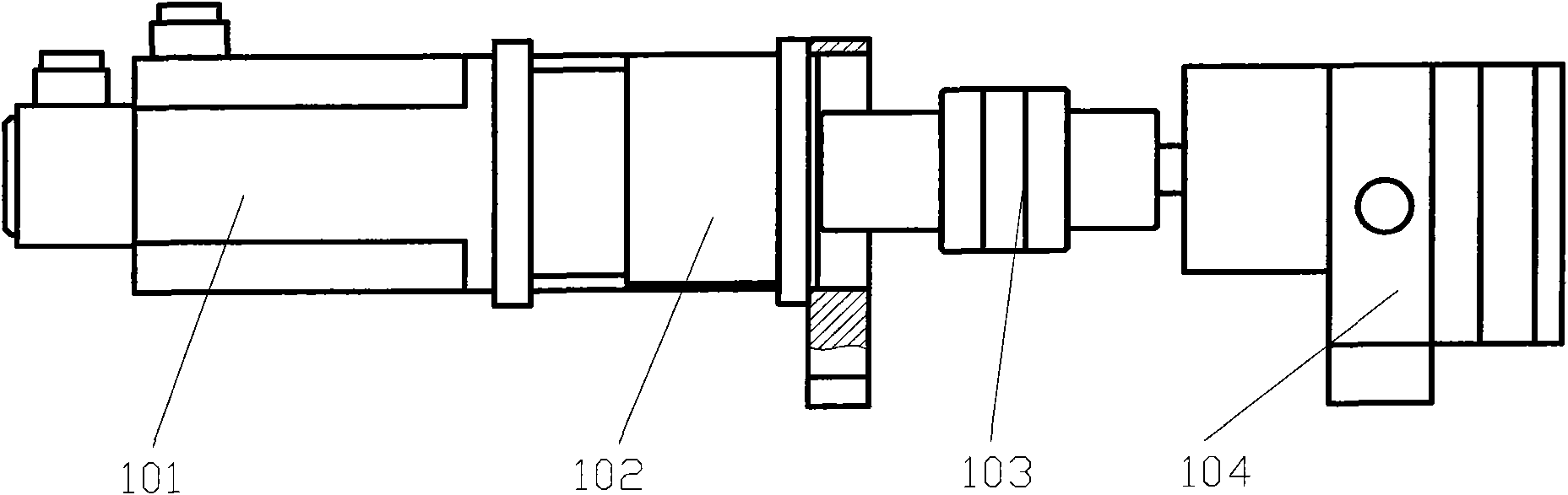 Double-component glue automatic glue mixer