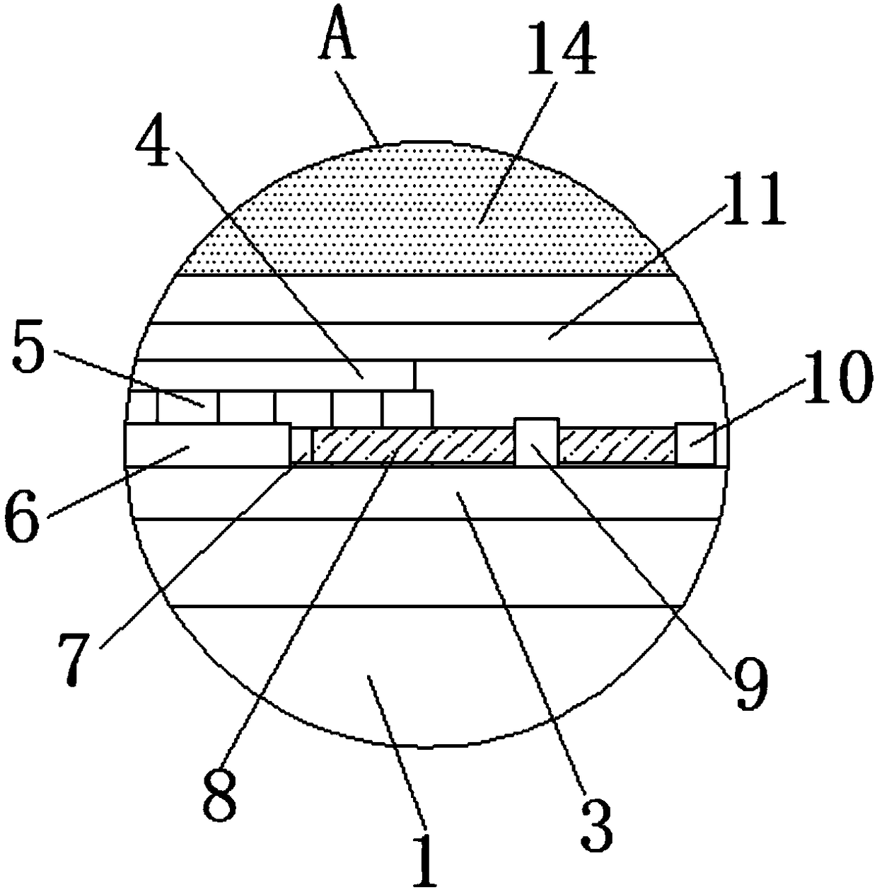 Display capable of adjusting screen angle for computer network equipment