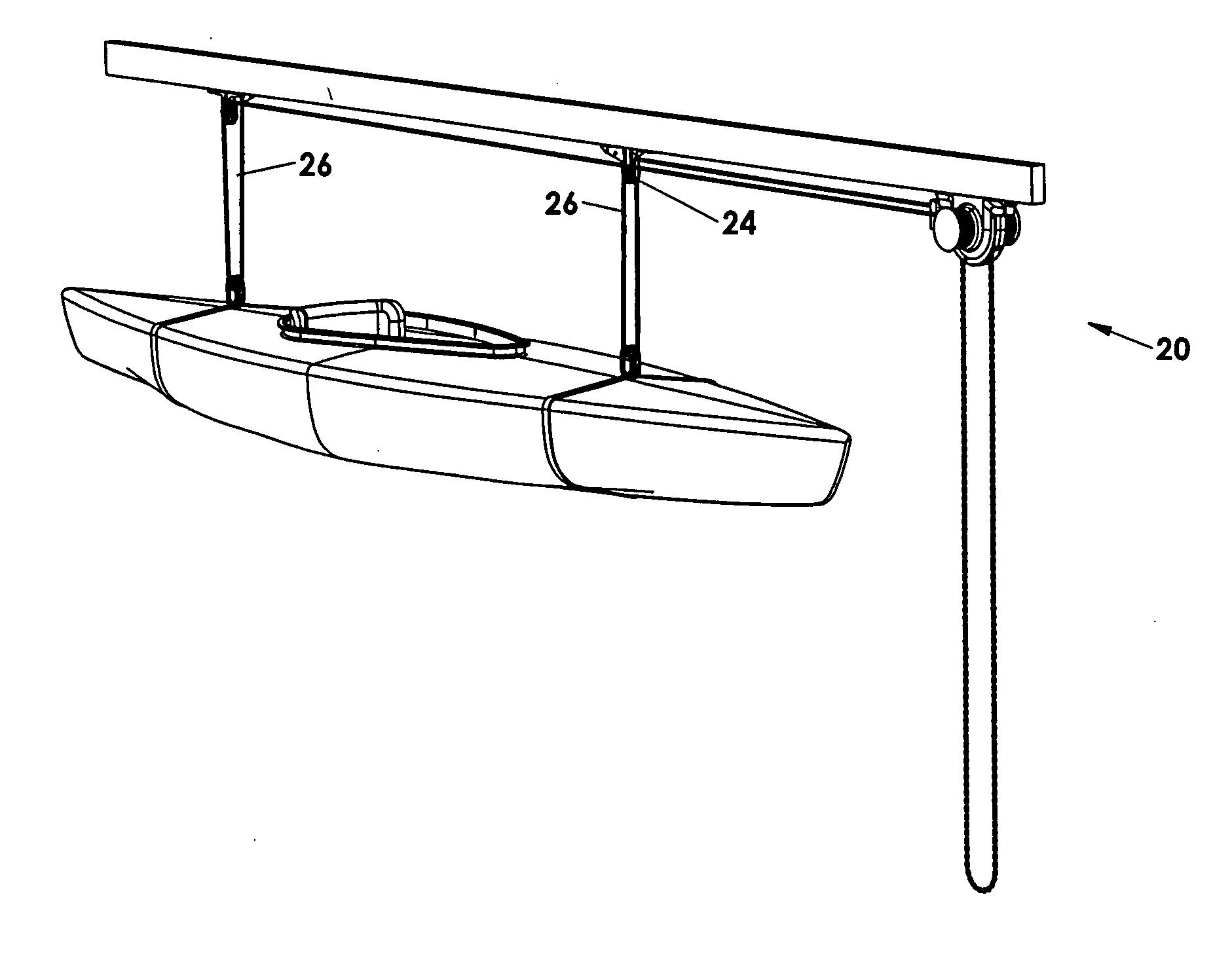 Ratcheted lift mechanism