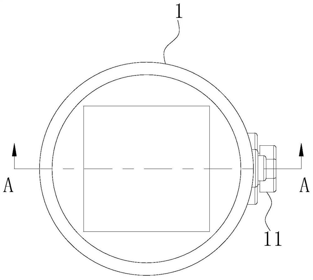 Building concrete compressive strength detection device