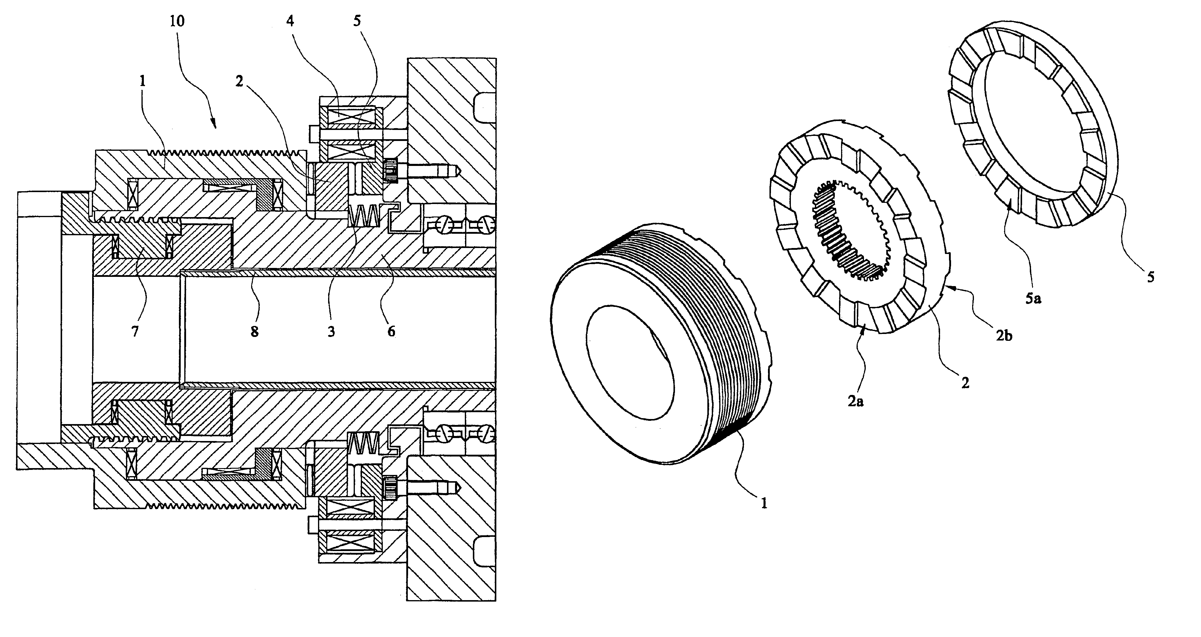 Actuator for workpiece holding device