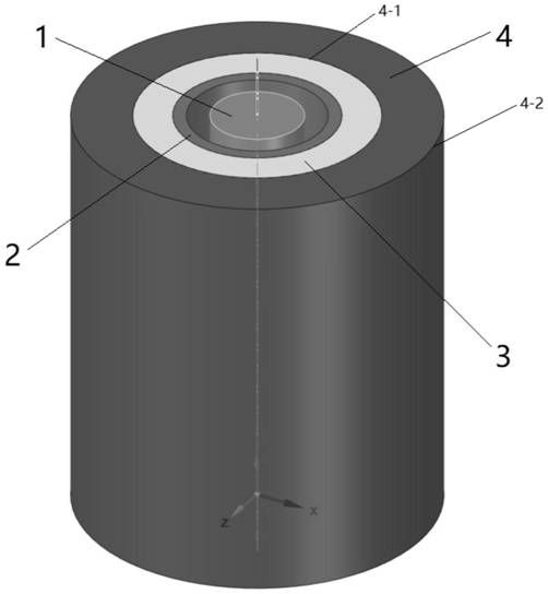 Preparation method of low-energy-consumption explosive compound rod