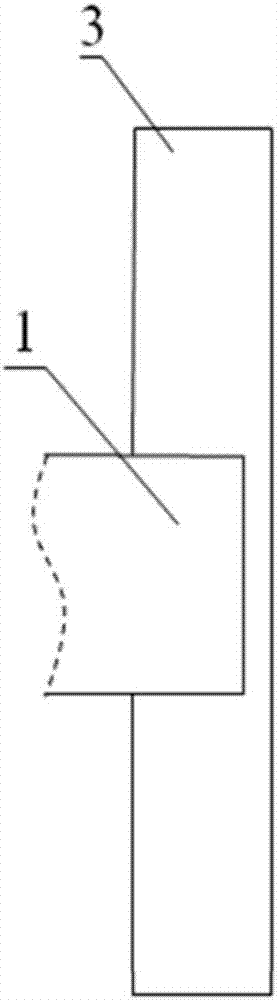 A vertical electromagnetic braking device for controlling the flow of molten steel in a continuous casting mold