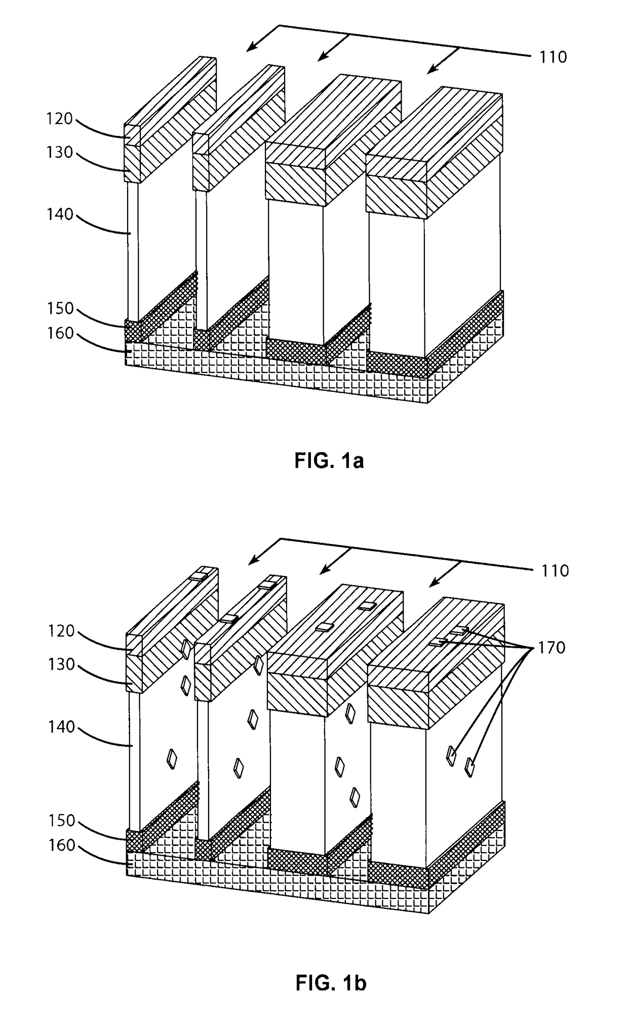 Method of etching a porous dielectric material