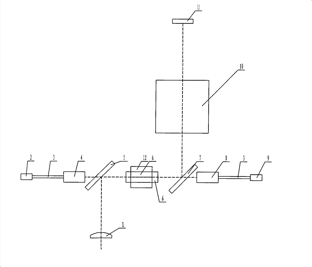 Semiconductor end-pumped high-power single-mode air cooling laser