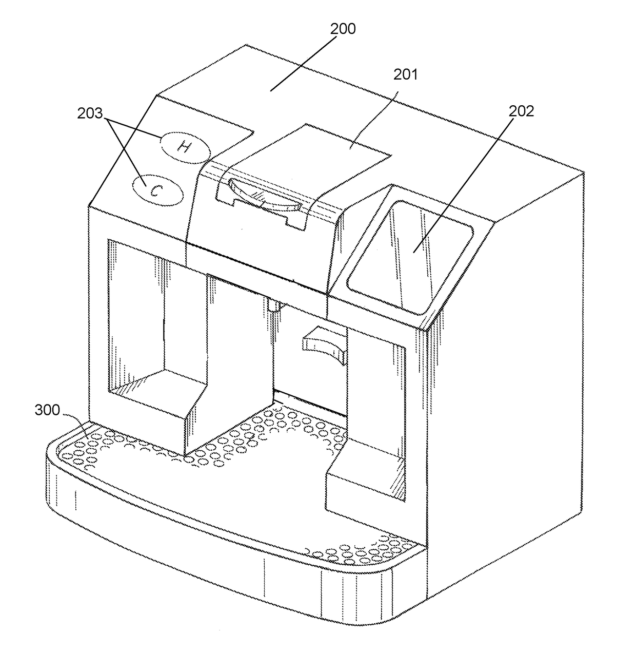 Capsule-based system for preparing and dispensing a beverage