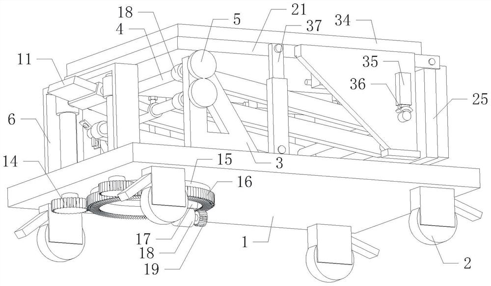 Mechanical part detection platform for workshop production