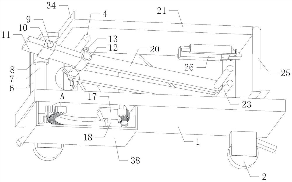 Mechanical part detection platform for workshop production