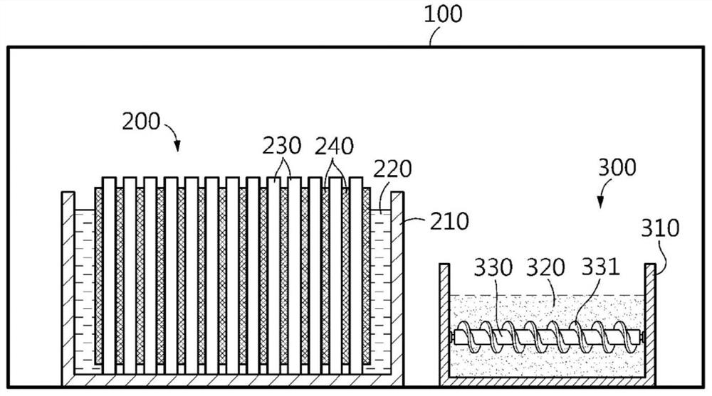 Pre-lithiation reaction chamber apparatus