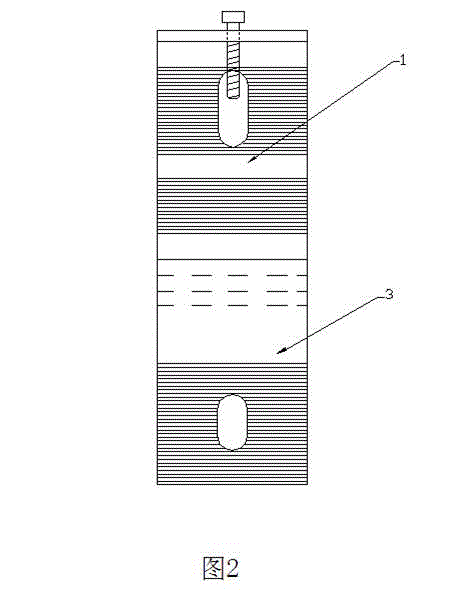 Dot slot type bubble combination