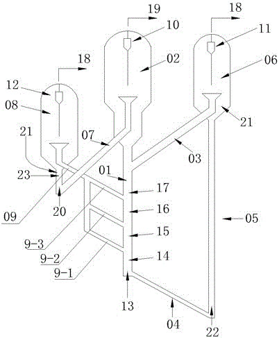 Process and device for preparing propylene by dehydrogenating propane or propane-enriched light hydrocarbon