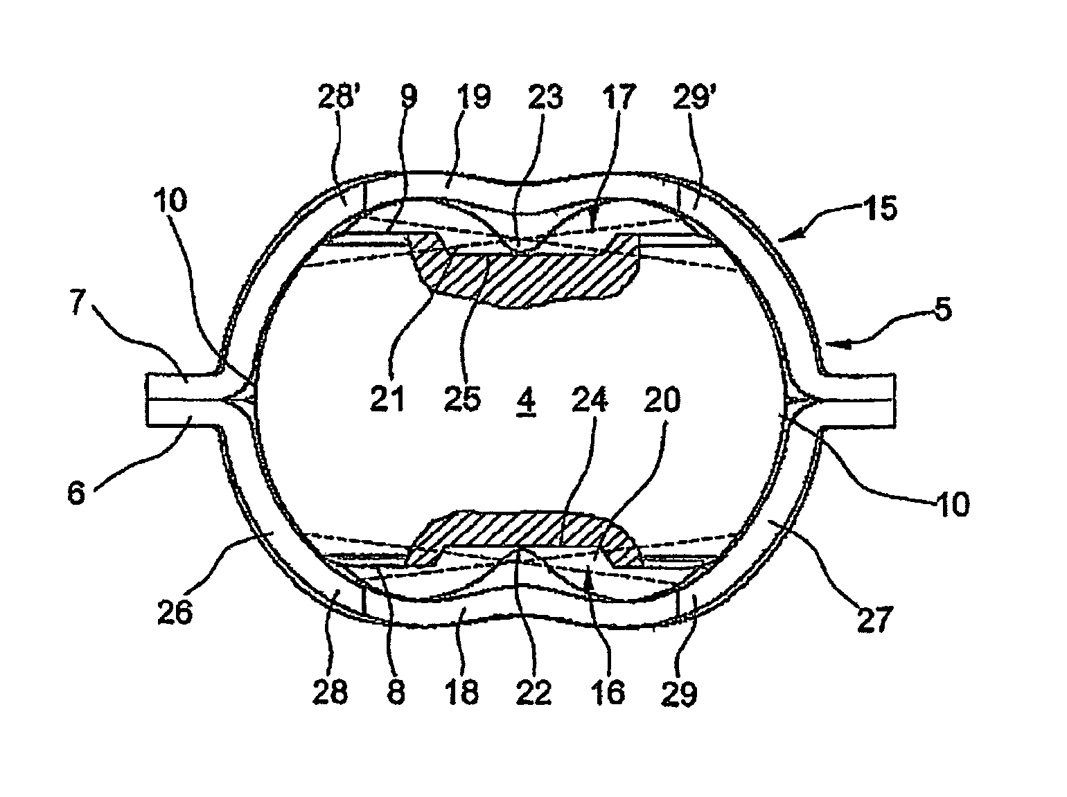 Radial antifriction bearing, especially single-row grooved antifriction bearing