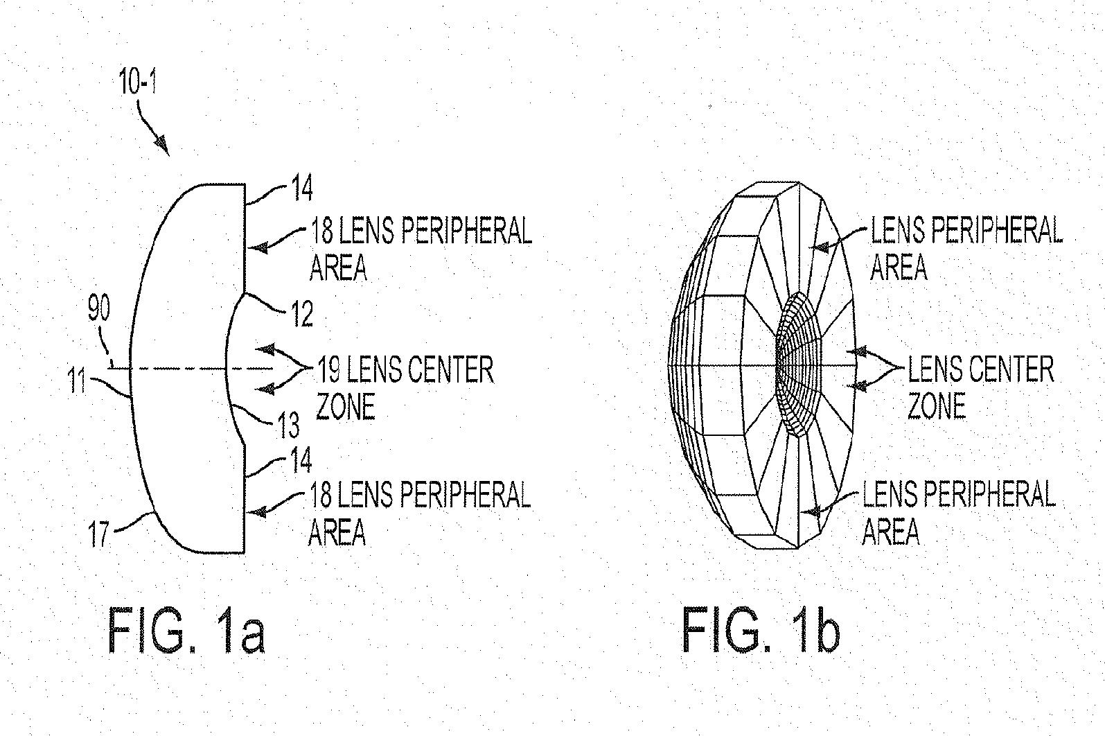 Multi-focal optical component, optical system, and imaging method