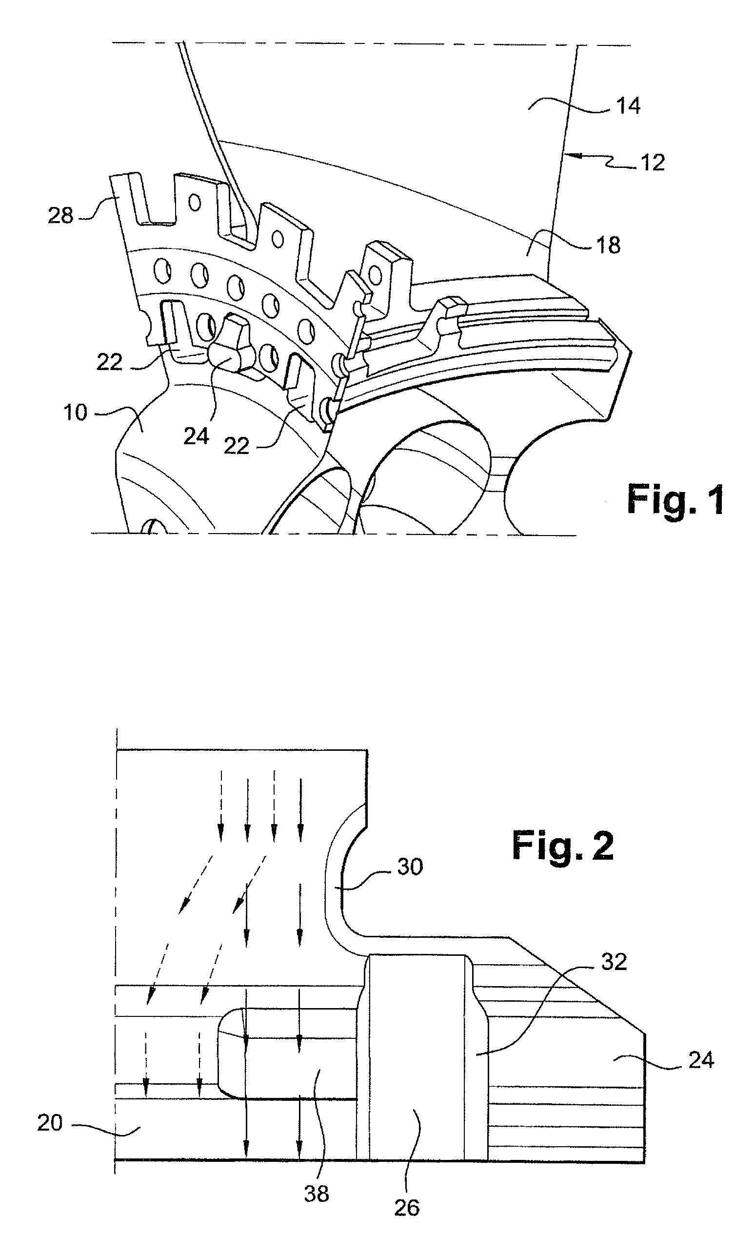 Rotor disk for turbomachine fan