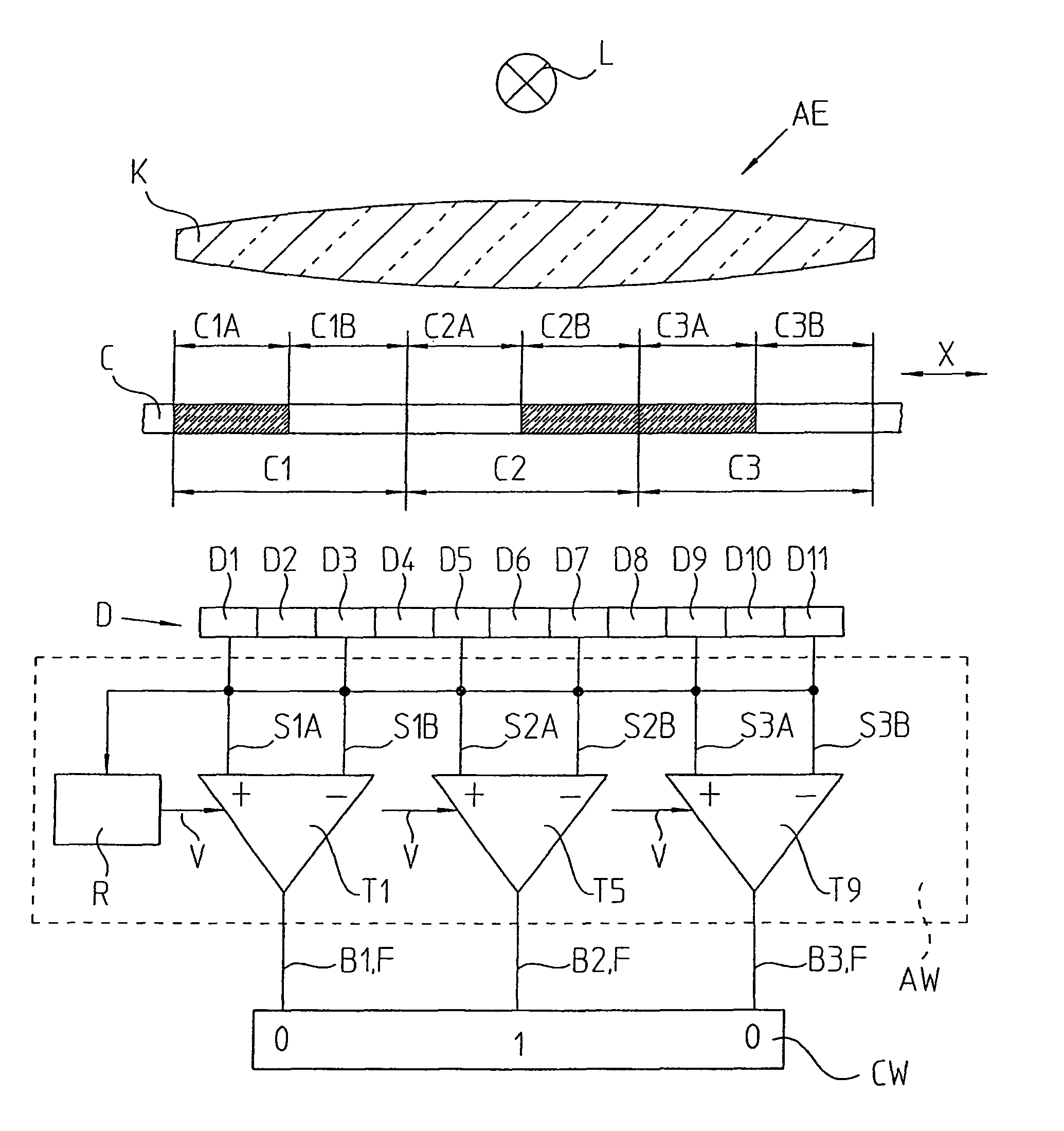 Position measuring arrangement