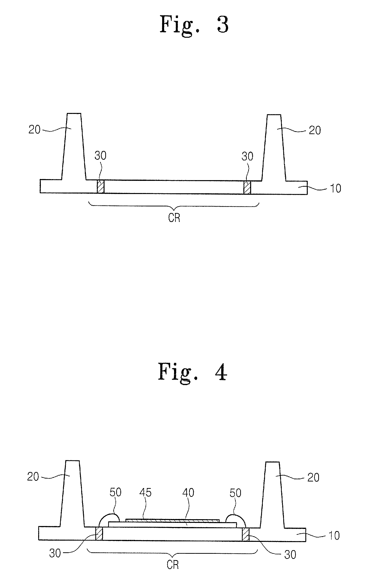 Camera module having lower connection portions defining a chip region and engaging upper connection portions of a lens structure and method of fabricating the same