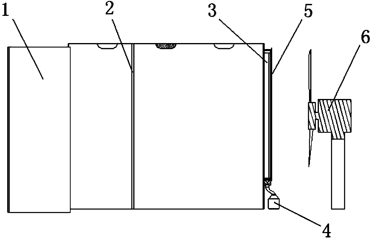 Recovery system for environmental protection oil paint