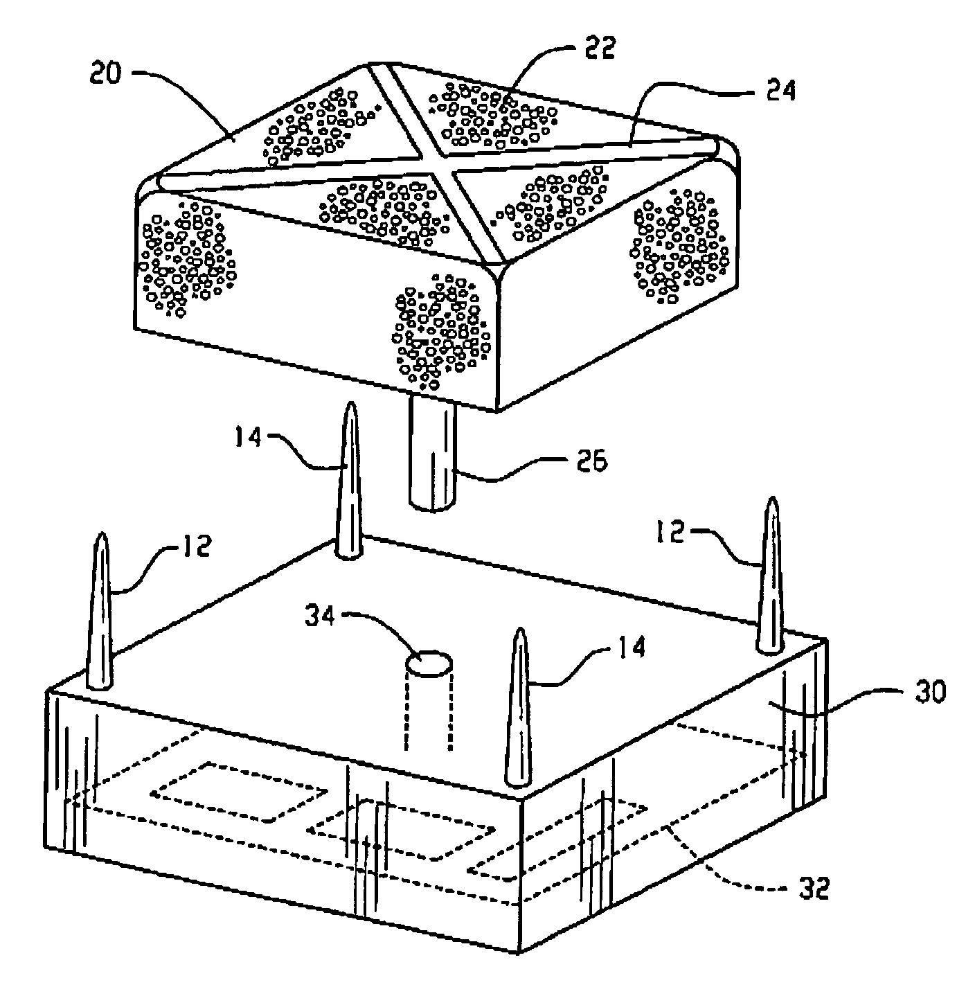 Configurable antenna for a wireless access point