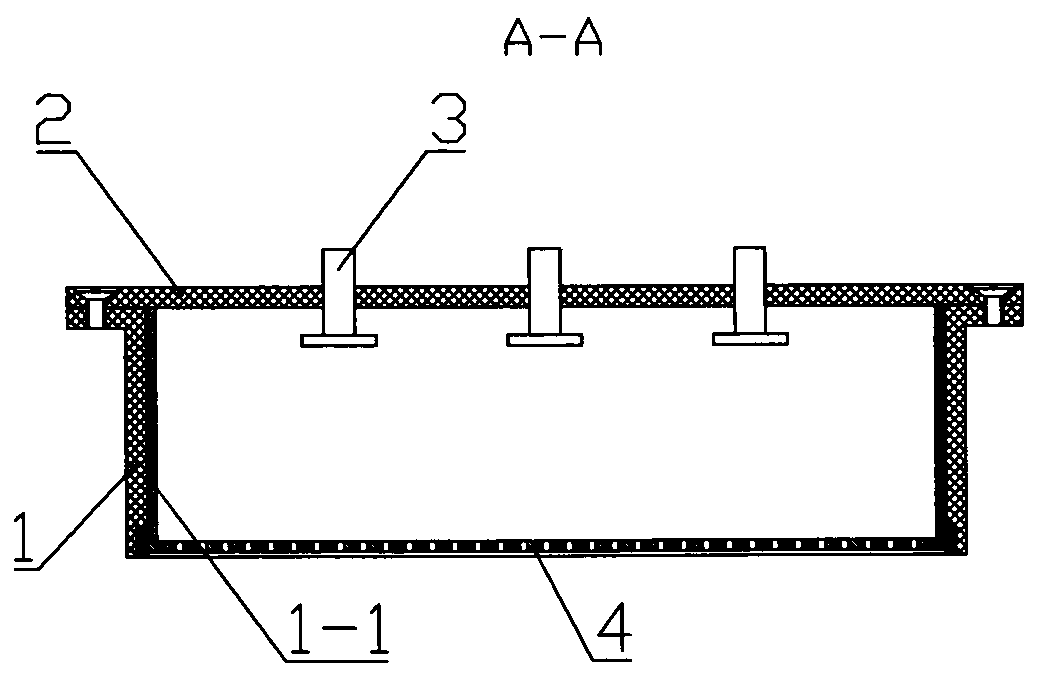 Measurement chamber for improving 218Po collection efficiency of radon precipitation measuring instrument through multiple detectors and method thereof