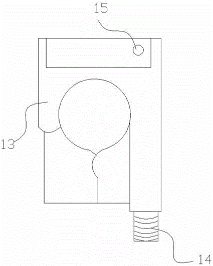 A high-voltage transmission cable grounding current automatic detection device