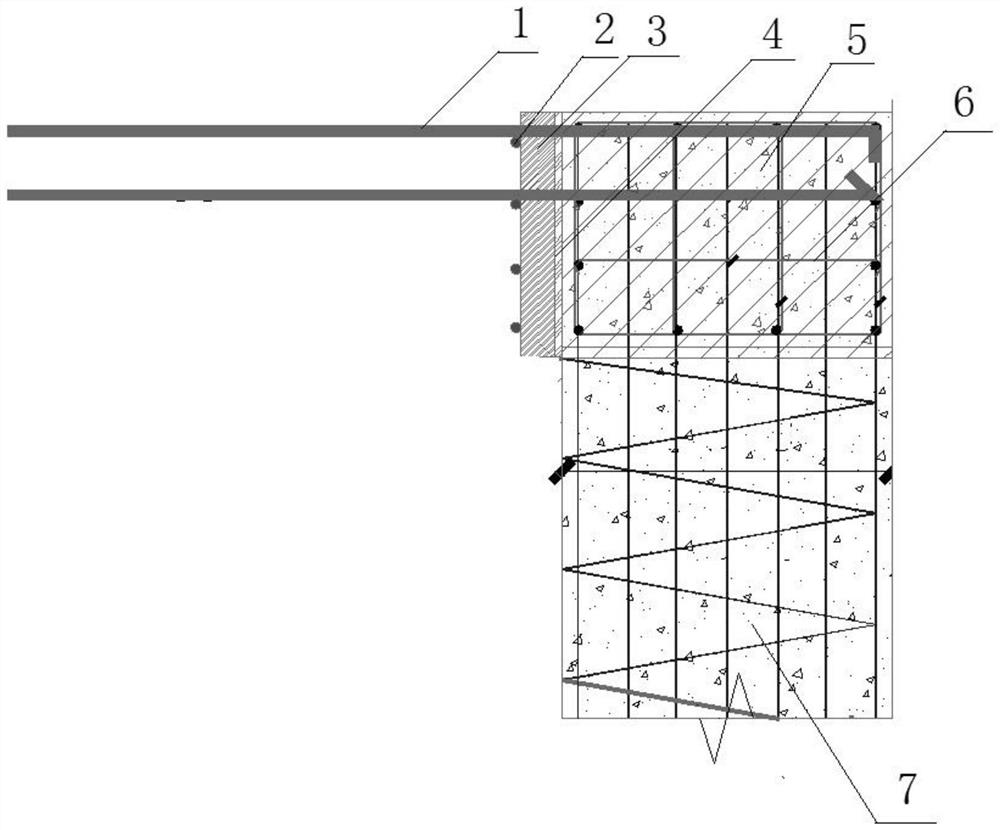 Method for replacing anti-floating measure by permanent and temporary combination of supporting system and main body structure