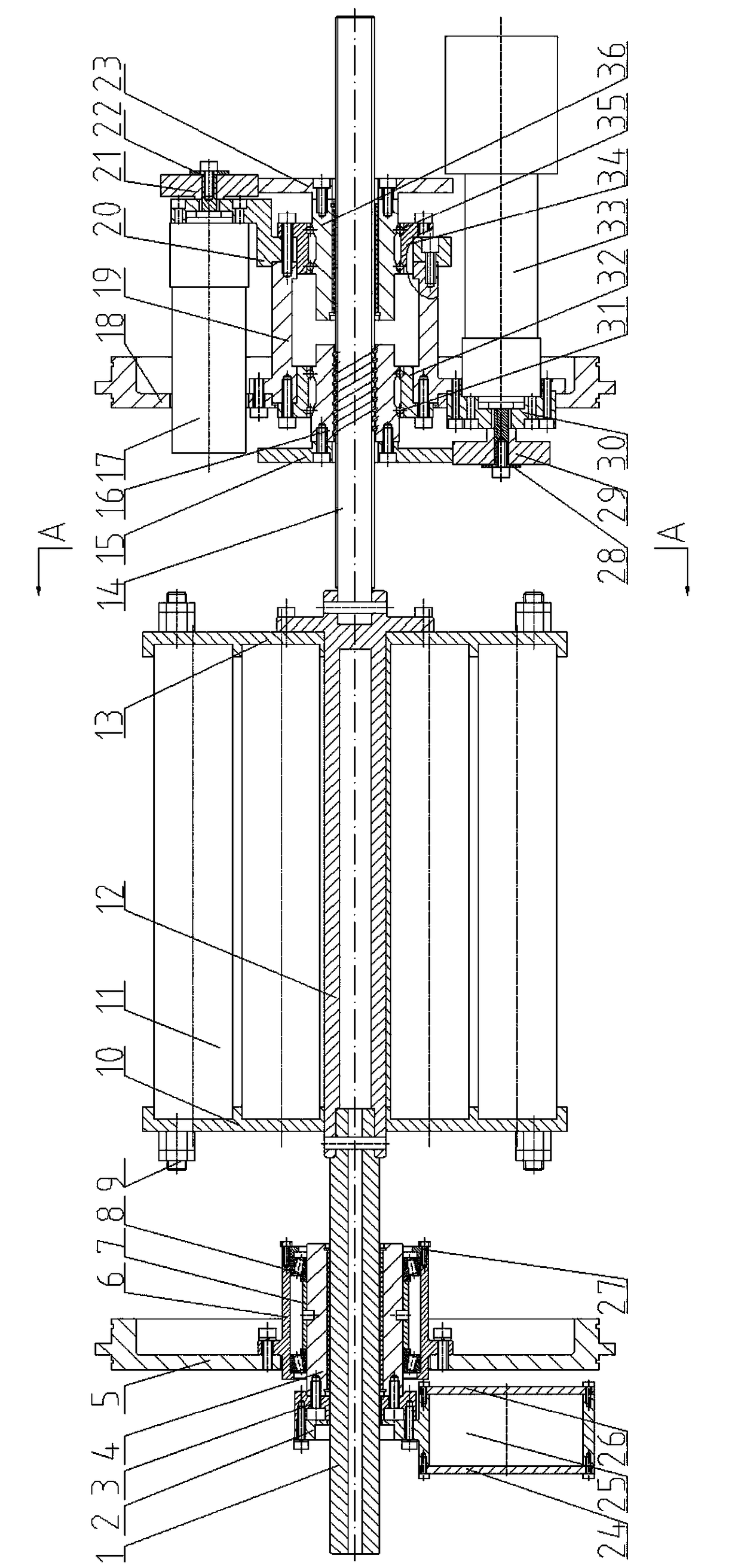 Attitude adjustment mechanism for underwater robot