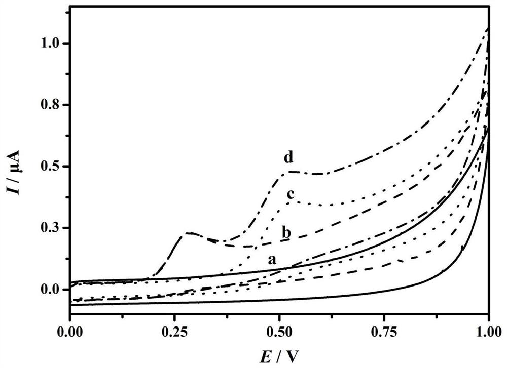 Electrochemical method for simultaneously detecting indol sulfate and indole