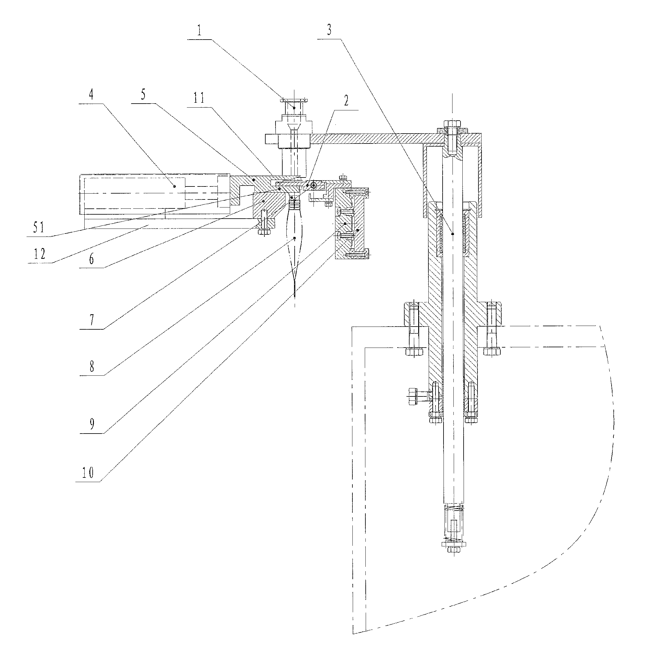 Positioning Device for Production Line of Large and Soft Infusion Bag