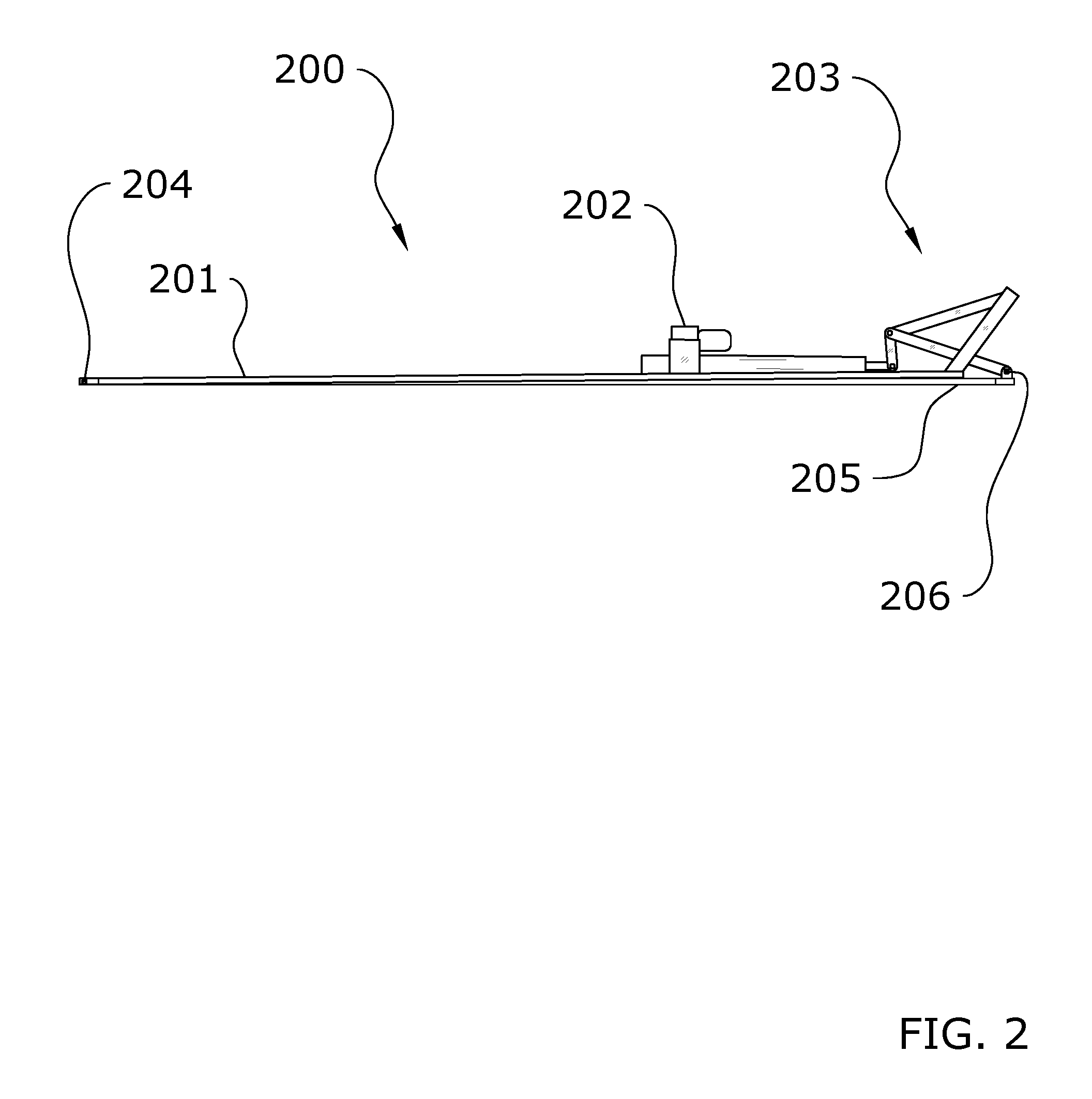 Exercise Machine Inclination Device