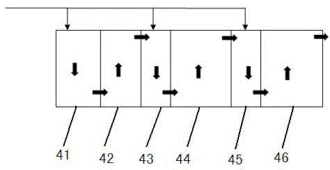 Sewage treatment equipment provided with biological aerated filter