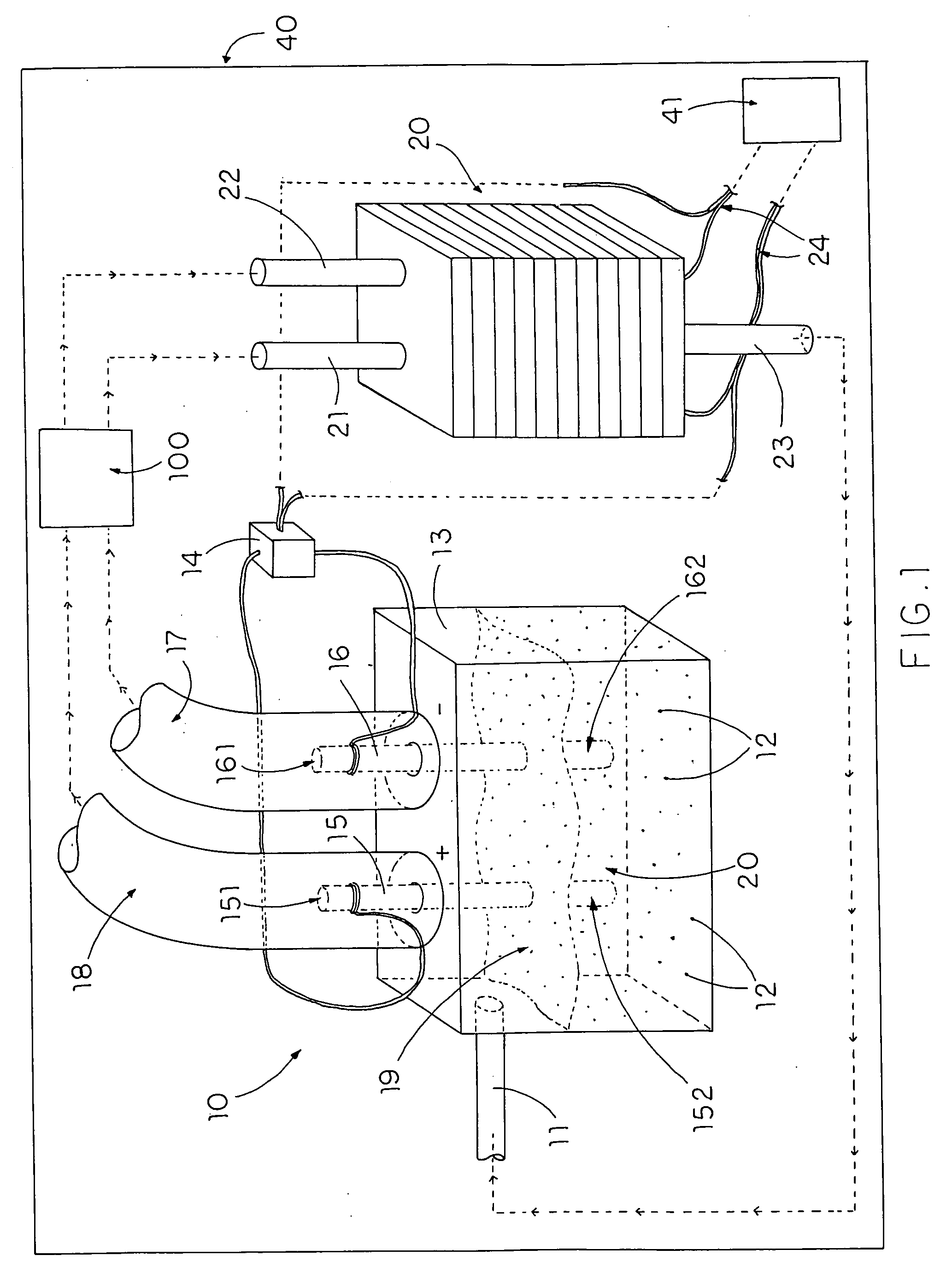 Inverse recycle power system